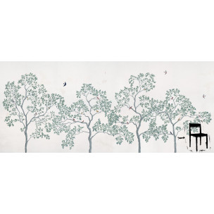 Дизайнерські шпалери New Chinoiserie сolor by Yevhenii Litvinenko